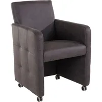 Exxpo - sofa fashion Sessel »Barista Clubsessel auf Rollen,