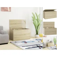 VidaXL Aufbewahrungstruhe Sonoma-Eiche 84x42x46 cm Holzwerkstoff