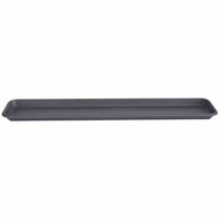 Siena Garden Untersetzer rechteckig zu Balkonkasten 80cm anthrazit 78cm