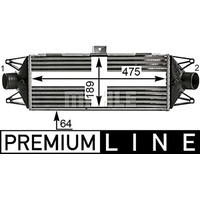 Mahle CI 439 000P Ladeluftkühler für Iveco Daily IV
