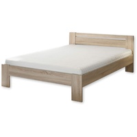 Stella Trading Futonbett Cannes Eiche Sonoma Nachbildung Liegefläche B/L: