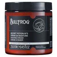 Bullfrog Secret Potion N.3 Rasiercreme Erfrischend 250 ml