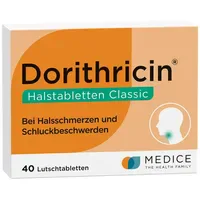 MEDICE DORITHRICIN Halstabletten Classic 40 St
