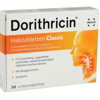 MEDICE DORITHRICIN Halstabletten Classic 20 St