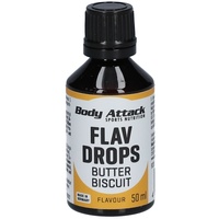 Body Attack Flav Drops - Butter Biscuit