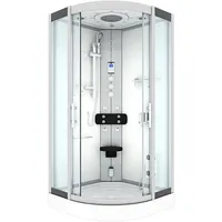 AcquaVapore Duschkabine Dusche D46-10T1-EC 90x90 cm mit 2K Scheiben