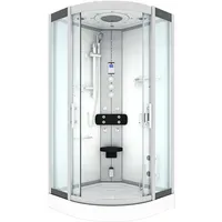 AcquaVapore Duschkabine Dusche D46-10T1-EC 90x90 cm Mit 2k Scheiben