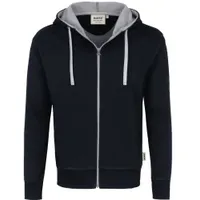 Hakro Kapuzen-Jacke Bonded 455, schwarz
