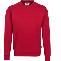 Hakro Sweatshirt Mikralinar® rot, XS