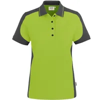 Hakro Damen Poloshirt Contrast Mikralinar® kiwi/anthrazit, S