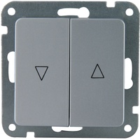 Unitec Jalousie-Taster LeMans Serie 603 silber