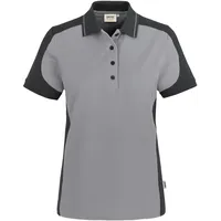 Hakro Damen Poloshirt Contrast Mikralinar® titan/anthrazit, L