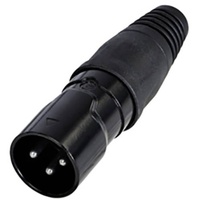 Rean AV Rean RCX3M-Z-001-1 XLR-Steckverbinder Stecker, gerade Polzahl: 3