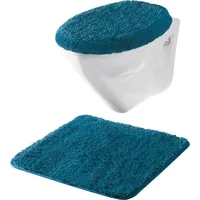 Erwin Müller Hänge-WC-Set 2-TLG. Rhodos Uni, WC-Vorlage, WC-Deckelbezug rutschhemmend