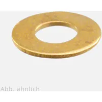  Unterlegscheibe DIN 125-1 A, 2,2x 5x0,3 Messing 1000 Stück