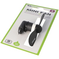 AccuCell Mini-Ventilator für Smartphones mit Micro USB Anschluss, Micro-USB-Anschluss,