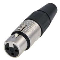 Rean AV RC3F-BAG XLR-Steckverbinder Buchse, gerade Polzahl: 3 1