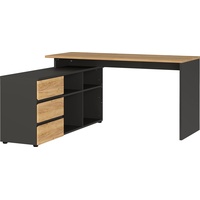 Germania Eckschreibtisch »GW-Lissabon Winkelschreibtisch«, mit integriertem Sideboard, rechts oder