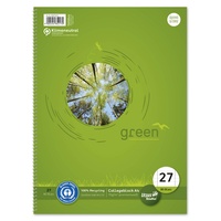 Staufen Green Collegeblock A4, Lineatur 27 (9mm liniert mit