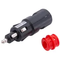 BAAS ZA06 Zig./DIN-Stecker mit 8A Sicherung
