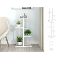 VidaXL Blumenständer 43 x 22 x 76 cm Weiß
