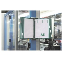 Tarifold Wand-Sichttafelsystem 415105 DIN A5 grün mit 10 St.