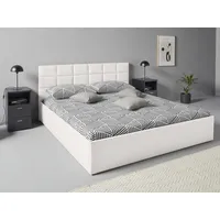 Westfalia Schlafkomfort Polsterbett, weiß, B:188cm L:210cm, WESTFALIA SCHLAFKOMFORT, Betten,