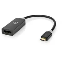 Nedis USB-C auf DisplayPort Adapter 0,20 m Grau