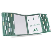 Tarifold Sichttafelsystem 434405 DIN A4 grün mit 40 St.