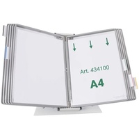 Tarifold Sichttafelsystem 434100 DIN A4 grau mit 10 St.