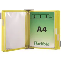 Tarifold Wand-Sichttafelsystem 424104 DIN A4 gelb mit 10 St.