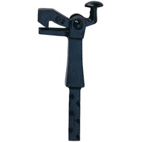KWS Torfeststeller,1303,mit Steindolle,Temperguss schwarz,B34mm,H117mm - schwarz