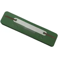 Q-Connect Heftstreifen Plastik, 34x150mm, 25 stück hellgrün
