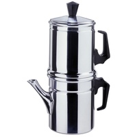 ILSA Napoletana Kaffeemaschine Aluminium, Silber, für 1 Pokal