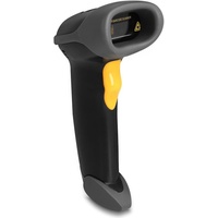 DeLock USB Barcode Scanner 1D mit Anschlusskabel und Halterung