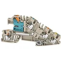 Weidmüller 2668950000 Installationsetagenklemme Steckanschluss Beige 50 St.