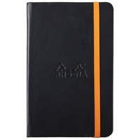Rhodia Notizbuch A6, liniert, Schwarz