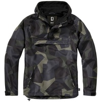 Brandit Textil Brandit Windbreaker m. Fleecefutter M90 darkcamo, Größe