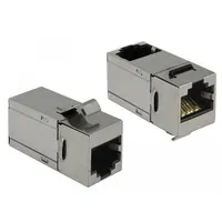 DeLock Keystone Modul RJ45 Buchse > RJ45 Buchse Cat.6