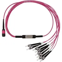 CBO LWL MPO/4xST Breakout Kabel OM4 3 Meter, Transceiver,