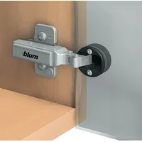 Blum CLIP top Glastürscharnier 94°, gerade, mit Feder, Schrauben,