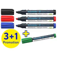 Schneider Maxx 293 Whiteboard- und Flipchart-Marker 4 St. Blau/Grün/Rot/Schwarz