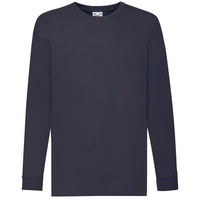 FRUIT OF THE LOOM Kids Valueweight Long Sleeve T