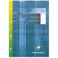 Clairefontaine 1756C Ringbucheinlagen Packung (mit 100 DIN A4, 21