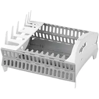 PRO PLUS ProPlus Geschirrtrockner, faltbar, grau/weiß