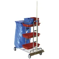 FloorStar Reinigungswagen SOLID PW 2 2-120 verchromt
