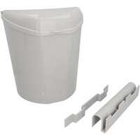 CARTREND Caravan Abfalleimer mit Deckel und Halterung 10 Liter