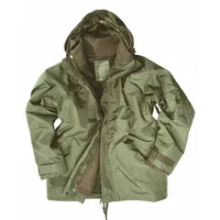 Mil-Tec Nässeschutz, Textiljacke - oliv, XL