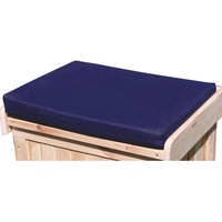 Promadino Auflage für Kissenbox Patrick Blau (BxTxH) 52 cm