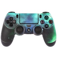 Software pyramide PS4 Controller Skin  galaxy green